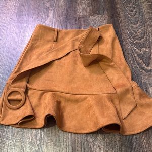 Milk and Honey orange skirt.